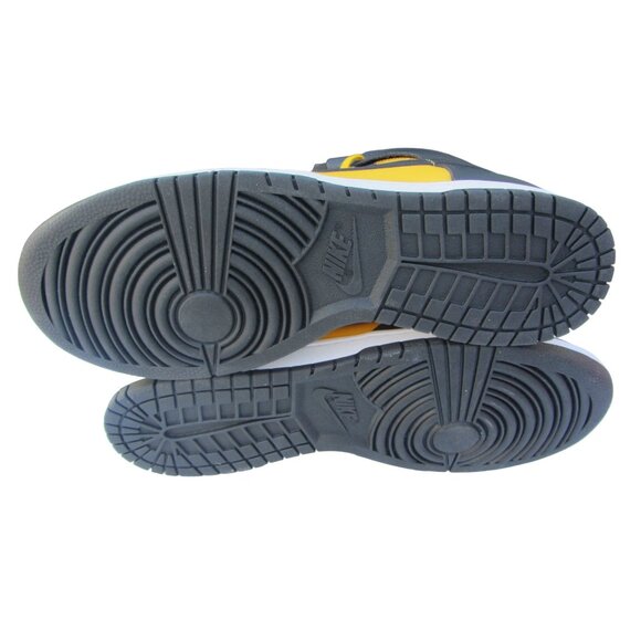 Nike Dunk High Retro Sneakers Black & Yellow Men’s Size 12 new in box - Picture 5 of 7